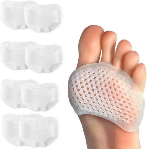 Toe Pads Ball of Toe Cushions - Metatarsal Pads for Morton's Neuroma, Callus, Bunion Forefoot Pain Relief for Women