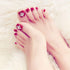 YIMART 100Pcs Fake Toenail Tips Set, Full Cover False Toe Nail Tips for DIY Salon Foot Manicure (Natural With Box)