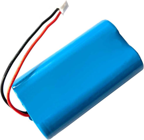 7.4V 2600mAh Rechargeable Li-ion Battery with XH2.54-2P Connector Plug for LED Lighting, Electronic Equipment and More, 7.4v 18650 2S1P DIY Batteries Pack