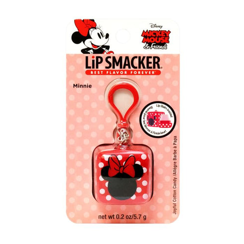 Lip Smacker Disney Minnie Mouse Cube Flavored Lip Balm - Minnie Joyful Cotton Candy, Clear, For Kids