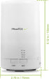w/7 4 Settings Mini Cool Mist Humidifier Ultrasonic Aroma Essential Oil Diffuser Color LED Lights Timer for Office Home