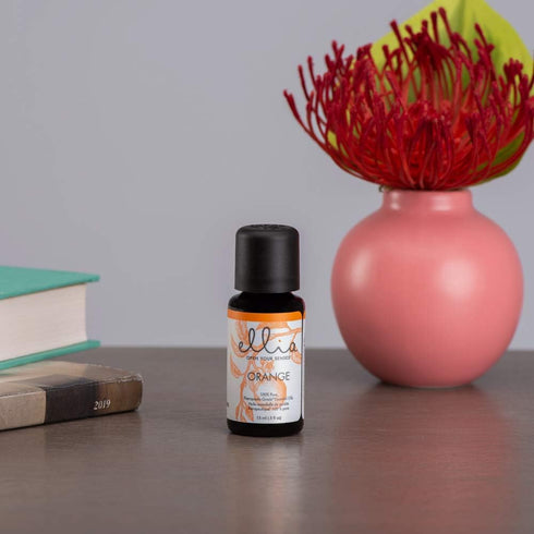 15ml Ellia Orange Essential Oil Diffuser | 100% Pure, Therapeutic Grade