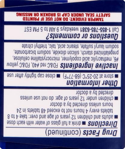 St. Joseph Aspirin Pain Reliever (NSAID) 81mg, Enteric Safety Coated, Adult Low Dose Regimen, 36 ct
