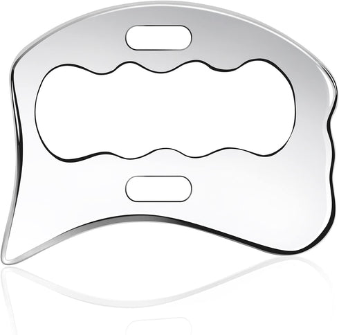 Rylpoint Guasha Massage Tool, Grade Stainless Steel Scraping Tool for Soft Tissue Upgrade