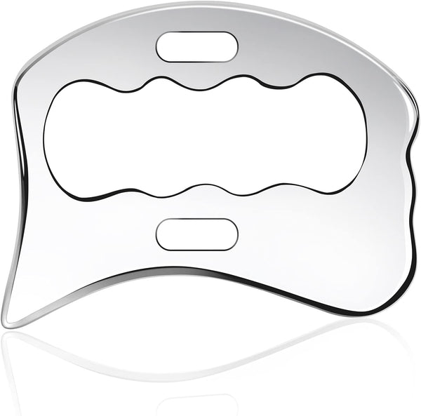 Rylpoint Guasha Massage Tool, Grade Stainless Steel Scraping Tool for Soft Tissue Upgrade