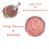 Red Moroccan Clay Face Pack, Natural Skincare for Healthier Complexion, Skin Firming, 250 Grams