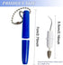 Dental Picks 4PCS, Portable Dental Tooth Picks, Teeth Stain Remover, Mini Travel Plaque and Tartar Remover