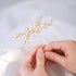 Unicra Bride Wedding Crystal Hair Pins - Bridal Hair Accessories for Women (Gold, Pack of 1)