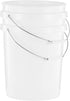 United Solutions 5 Gallon Bucket, 3 Pack, White, Heavy Duty BPA-Free Plastic, Comfortable Handle, Easy to Clean