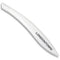 LONDONTOWN Cuticle Pusher Tool, Professional Grade Plastic Fingertip Nail Scrapper, Rubber Finish Tip