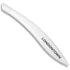 LONDONTOWN Cuticle Pusher Tool, Professional Grade Plastic Fingertip Nail Scrapper, Rubber Finish Tip