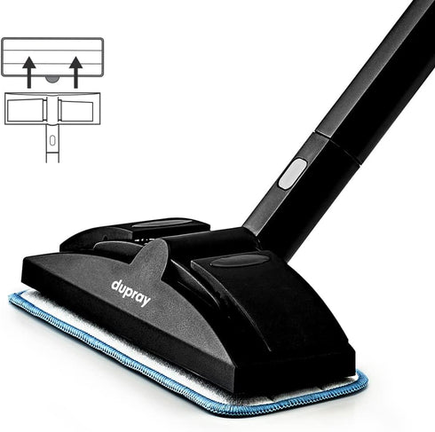 Pack 5 Dupray Washable Microfiber Floor Pads, Neat and Neat Plus Steam Cleaner Accessory