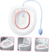 HAKIDZEL Portable Sitz Bath Basin with Anti-Spill Overflow Protection for Postpartum Care Perineal Relief and Menstrual