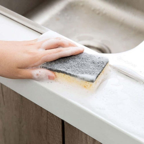 Sponges Kitchen, 8pcs Dish Washing Sponge – Heavy Duty Scrub Sponge for Reusable Kitchen Cleaning Dishes, Pots, Pans