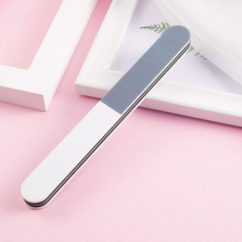 Scicalife 10pcs Double Sided Nail Files, 3 Way Emery Board Nail Buffering Tools for Home and Salon
