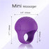 JE FUN Portable Finger Massage Ball, Multifunctional Waterproof Rechargeable Mini Massage Tool (Violet)