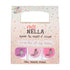 MISS NELLA SWEET LITTLE PACK Nail Polish Set, Easy Peel Off Water-Based Formula, 3 Colors for Kids