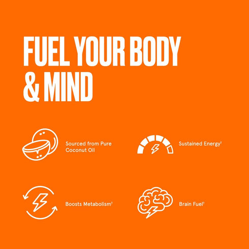 Bulletproof Brain Octane C8 MCT Oil, 16 Ounces, Keto Supplement for Energy and Fewer Cravings