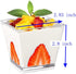 Mistari 50 Pack (8oz 240ml Clear Plastic Dessert Cups with Lids and Spoons, Mini Parfait Cups Pudding Cups