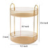 Makeup Organizer for Vanity, 360° Rotating Bathroom Organizer, High-Capacity Skincare Organizer for Dresser Countertop