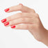 OPI Nail Lacquer Opaque Light Red Crème, Chip Resistant Nail Polish, Vegan, Fast Drying