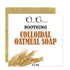 Soothing Colloidal Oatmeal Bar Soap - Natural Fragrance Free, 4.2 oz for Eczema and Psoriasis - Oats Garden