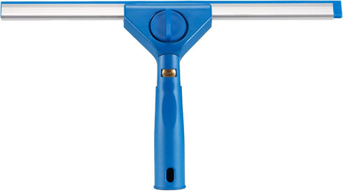 Neeklinny Multi-Purpose 13.5" Window Squeegee with 7" Handle, Rotating Window Cleaner for Glass,