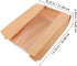 OFFIGAM 50pcs Packaging Kraft Paper Bakery Bread Bags with Window Large Size Greaseproof Food Storage Pouches
