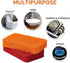 Heavy Duty Silicone Scrubber Sponges for Kitchen & Bathroom Cleaning