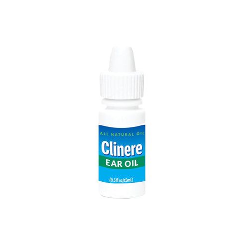 Clinere Ear Oil Conditioner & Ear Cleaners Kit, 1 Count, 4 Ear Tips