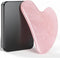 tophld Gua Sha Facial Tool Pink Stone Guasha Tool for Face & Neck