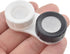 HAHIYO Contact Lens Case Kit with Mirror, Durable Leakproof Holder for Left/Right Eyes, 2 Pack