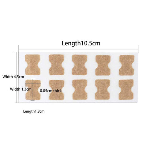 Ingrown Toenail Correction Patch, 50 Pcs Glue-free Stickers for Professional Foot Care