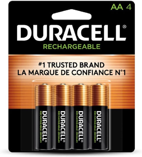 Precharged Recharg. Battery, AA, NiMh, PK4