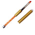 WOKOTO Nail Art Flat Painting Pens, Acrylic Nail Brush for Nail Art Extension, Rhinestones Handle, UV Gel Salon Tool