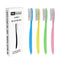 DR PEFECT Extra Hard & Firm Toothbrush Pack of 4, Large Long Head Whitening Teeth