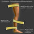 EvoNation Women’s Knee-High Compression Socks, 15-20 mmHg – Moderate Pressure Sheer Support Stockings Hose, Nude, Large