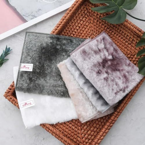 3 PCS Medium Size Eco-Friendly Viscose Dish Cloths for Kitchen Cleaning - Scrubber Washcloths (3, Medium)