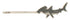 Shark 3 Hair Pins Set - Great White, Hammerhead, and Whale Shark Hair Accessories