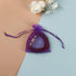 HRX Package 100pcs Little Organza Bags, 3 x 4 inch Purple Mesh Bags for Jewelry Party Favor
