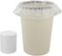 2.6 Gallon Small Trash Bags, White Wastebasket Bags, 115 Counts
