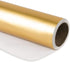 RUSPEPA Golden Metallic Wrapping Paper - Solid Color Matte Paper for Wedding, Christmas, Baby Shower (17.5" x 32.8')
