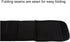 Curling Iron Flat Iron Bag, Waterproof Heat Resistant Case for Hair Styling Tools, Protective Sleeve Travel Bag (Black)