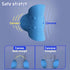 KBBYT Ergonomic Cervical Neck Shoulder Stretcher Massage Pillow Traction Device Muscle Relaxation Relieve Pain Cervical