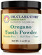 Store Dr. Clark Oregano Tooth Powder 3oz, Natural Oral Health & Tooth Whitening