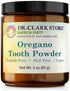 Store Dr. Clark Oregano Tooth Powder 3oz, Natural Oral Health & Tooth Whitening