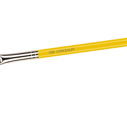 Bdellium Tools Professional Makeup Brush - Studio Series 936 Concealer with Soft Synthetic Fibers for Blending (Yellow,