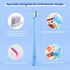 Y-Kelin V-Shaped Orthodontic Toothbrush for Braces, Soft Bristle with Inter Dental Brush, 4 Count