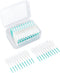 Interdental Brush, Floss Toothpick Brush, 200pcs Portable Safe Plaque Removal for Travel Oral Care