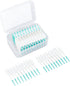 Interdental Brush, Floss Toothpick Brush, 200pcs Portable Safe Plaque Removal for Travel Oral Care